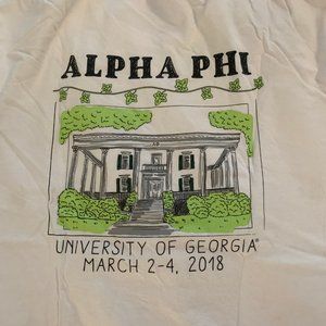 Alpha Phi Comfort Colors Tee